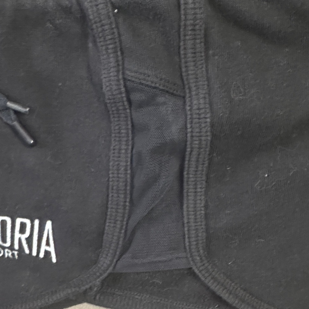 Victoria Sport Women's Black Athletic Shorts - Picture 4 of 6